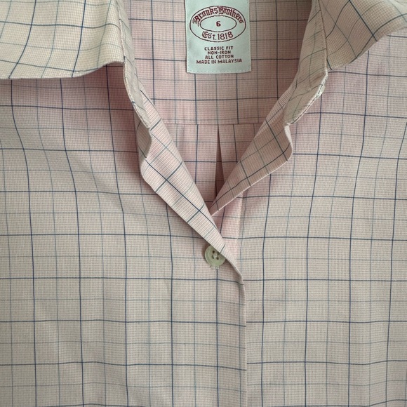 Brooks Brother Classic fit non-iron all cotton button down size 6. - Picture 7 of 7